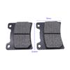 1 Pair Motorcycle Rear Brake Pads for YAMAHA FJ 1200 FJ1200 86-87 XV 12 / XVZ 12 Venture Royale 83-84 V-MAX 12 VMAX12 85-92