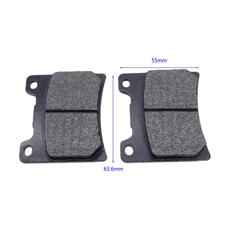 1 Pair Motorcycle Rear Brake Pads for YAMAHA FJ 1200 FJ1200 86-87 XV 12 / XVZ 12 Venture Royale 83-84 V-MAX 12 VMAX12 85-92