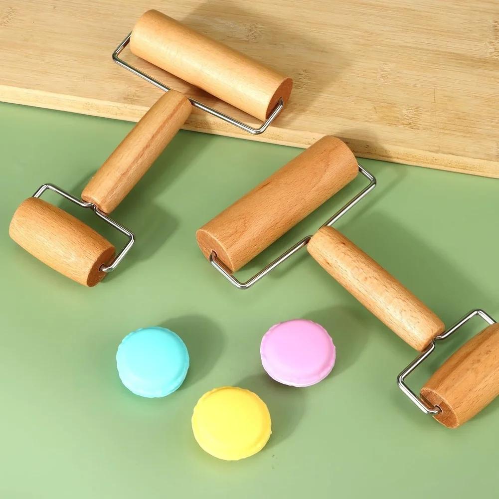

2pcs Dual Size Wooden Rolling Pins with Stainless Steel Parts for Rolling For Dough Pizza Dumplings and Bread Baking Tasks China Mainland