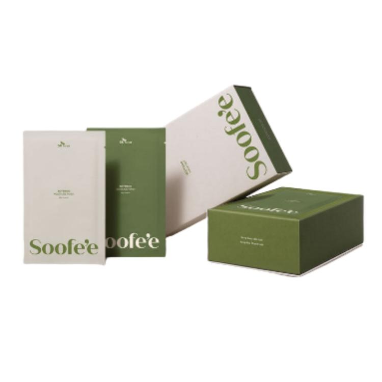 [Soofee] Botisu Birch Sap Sheet Mask Set Hydrating & Soothing Facial Mask 10 Sheets (5 Moisturizing + 5 Calming)
