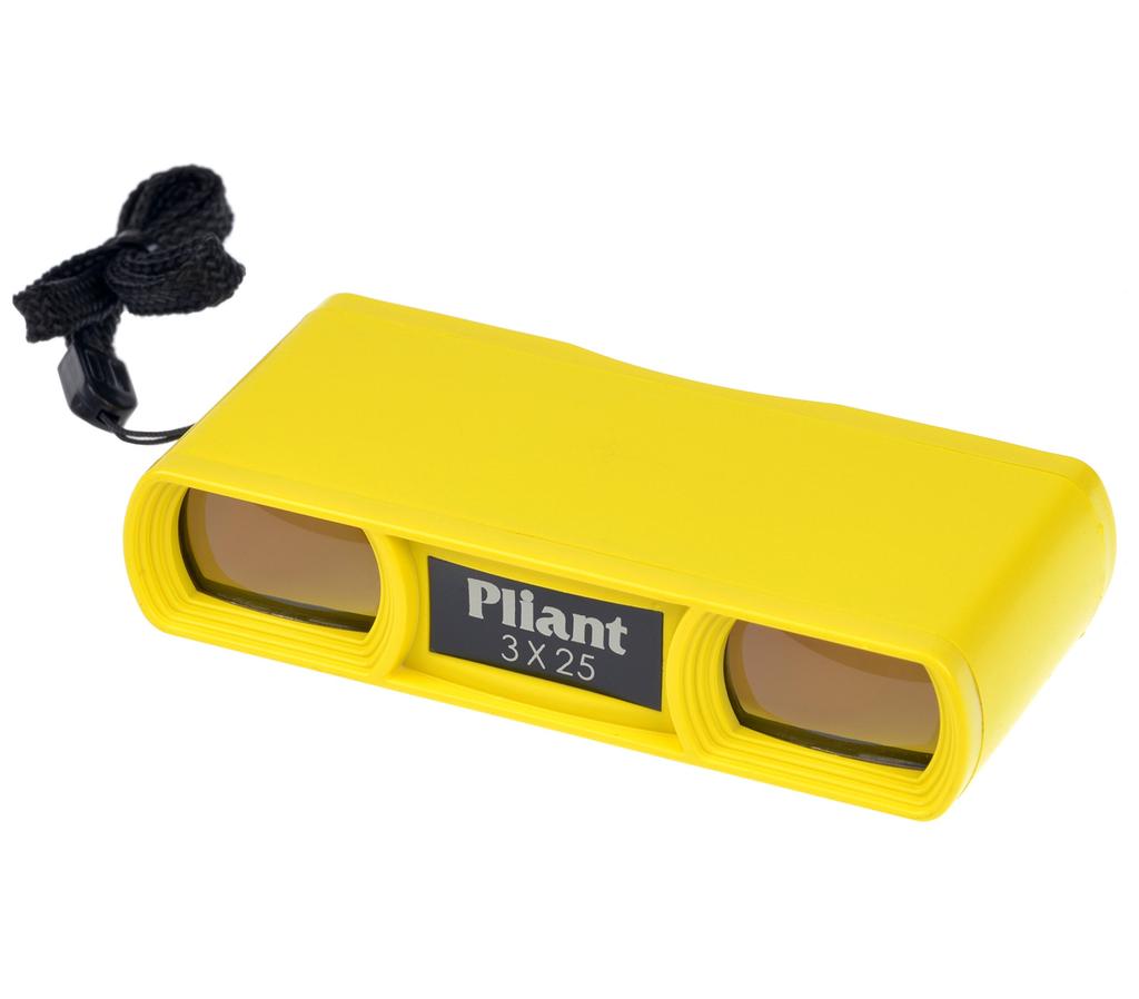 Kenko Opera 3x Pliant PL325YE Glasses, Magnification, 3X25, Yellow,