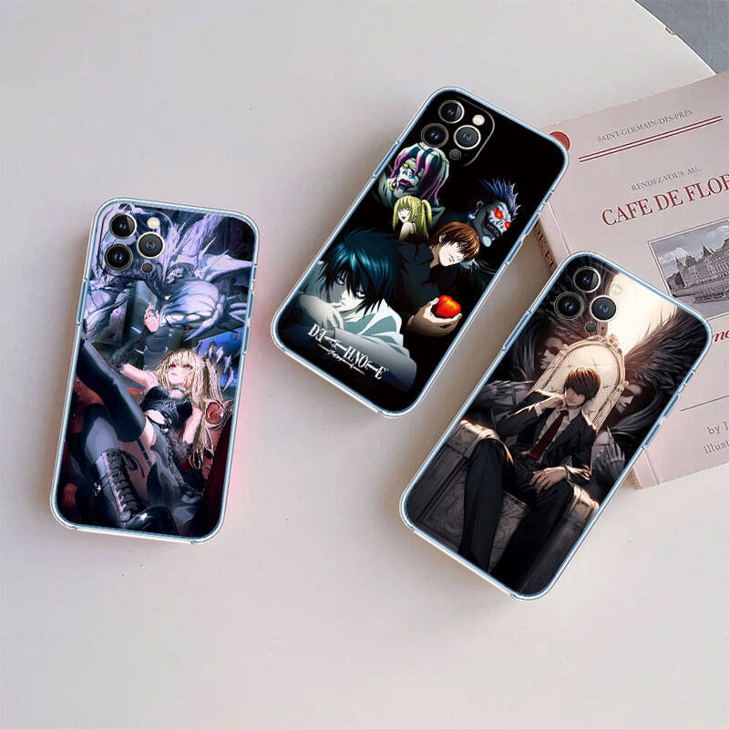 MH37 Death Note Case for Motorola E7 G6 G7 G8 G9 Plus Power Play G10 G20 G04 E30 E40 E22 E20 E13 E15 G22 G23 G05 G75 G35 G55