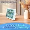 Digital Home Indoor Temperature Humidity Meter with LCD Display - Professional Thermometer Hygrometer Sensor for Weather Station