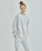 Love Your Body Oversized Sweatshirt (Light Heather Grey)