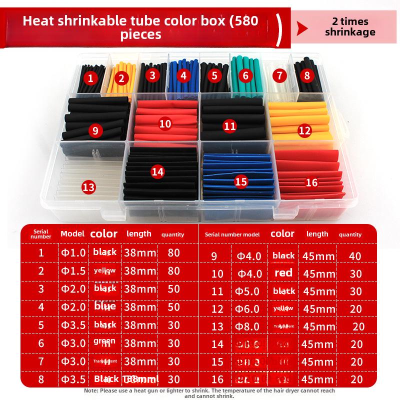 Manga Termo-retrátil Universal para Proteção e Reparo de Cabos