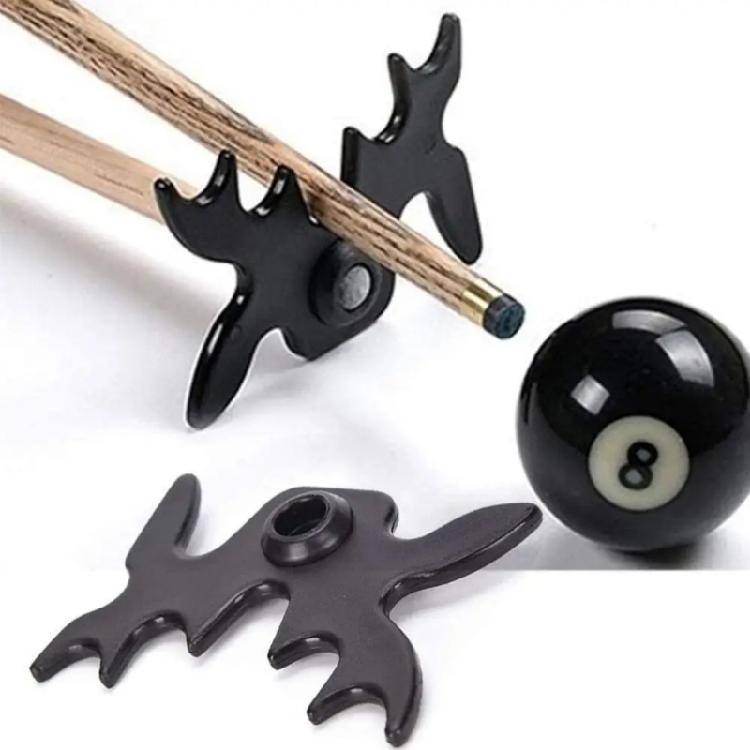 Black Plastic Billiard Bridge Head Slip On Cue Bridge for Pool Table, Pool Cue Bridge Head Billiard Cue Bridge Head