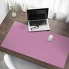 Protective Decorative Mat for Office Table, Pastel Pink, 120x60 cm