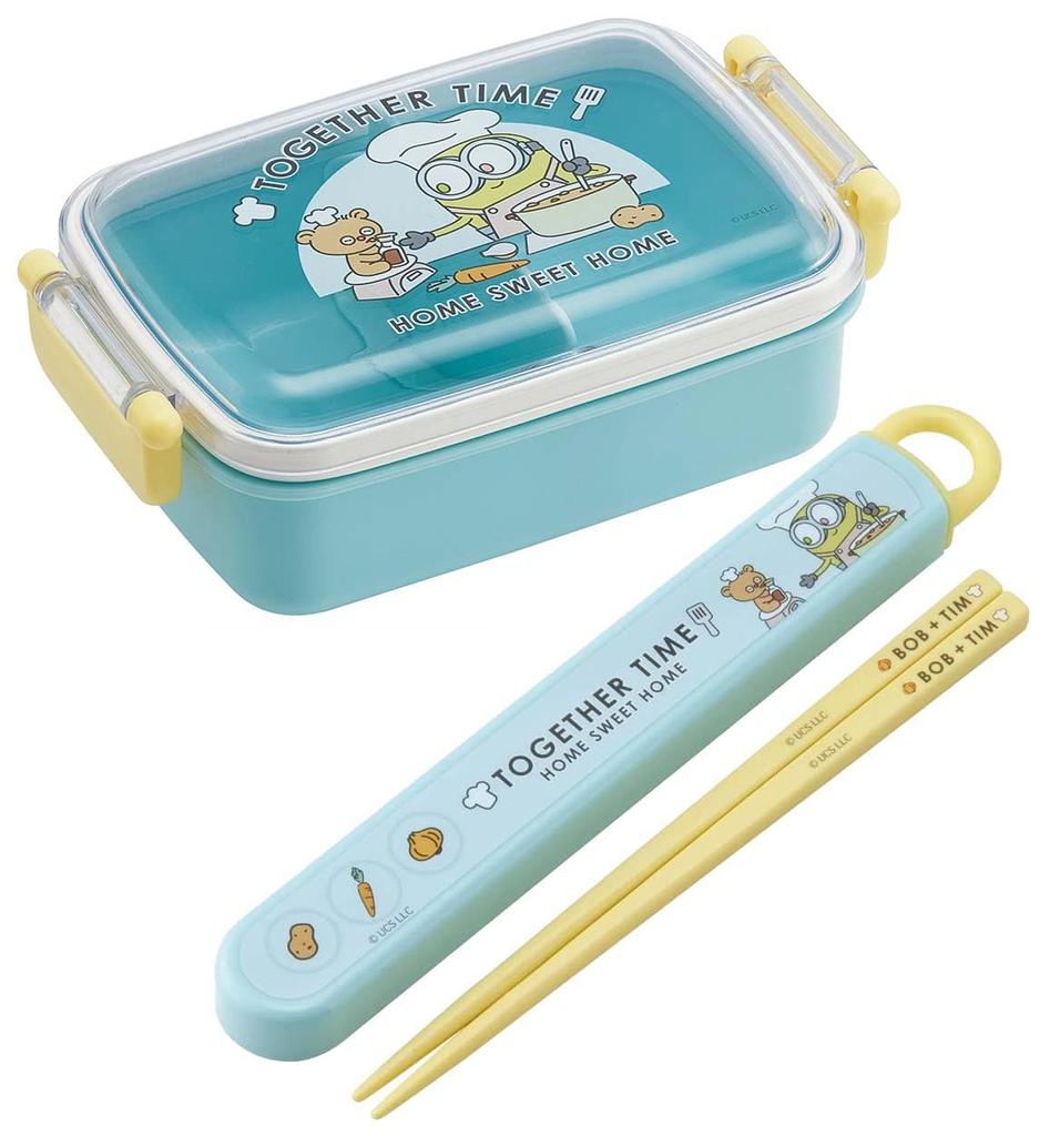 Skater Bento Box 450 ml Minions antibakteriální pro děti Vyrobeno v Japonsku RBF3ANAG-A