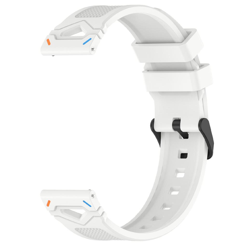 KALEBOL 22mm Dot Pattern Silicone Strap for Samsung Galaxy Watch3 45mm/Huawei Watch GT 5 46mm/GT 5 Pro 46mm Watch Band