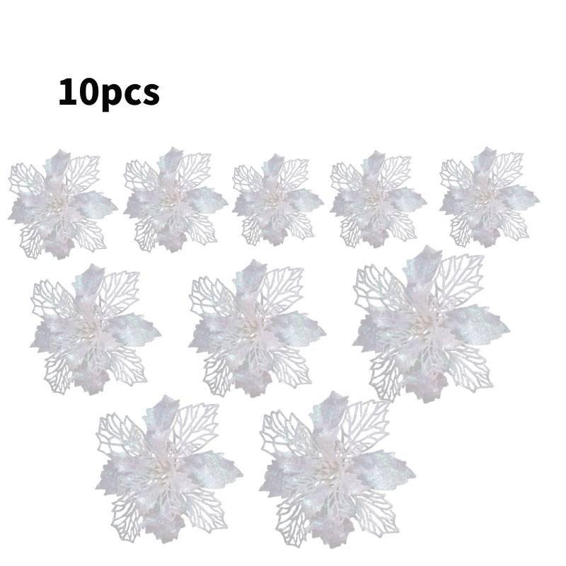 

Flower Simulation Christmas Fashion Simple Home Decoration Accessories Wreath белый