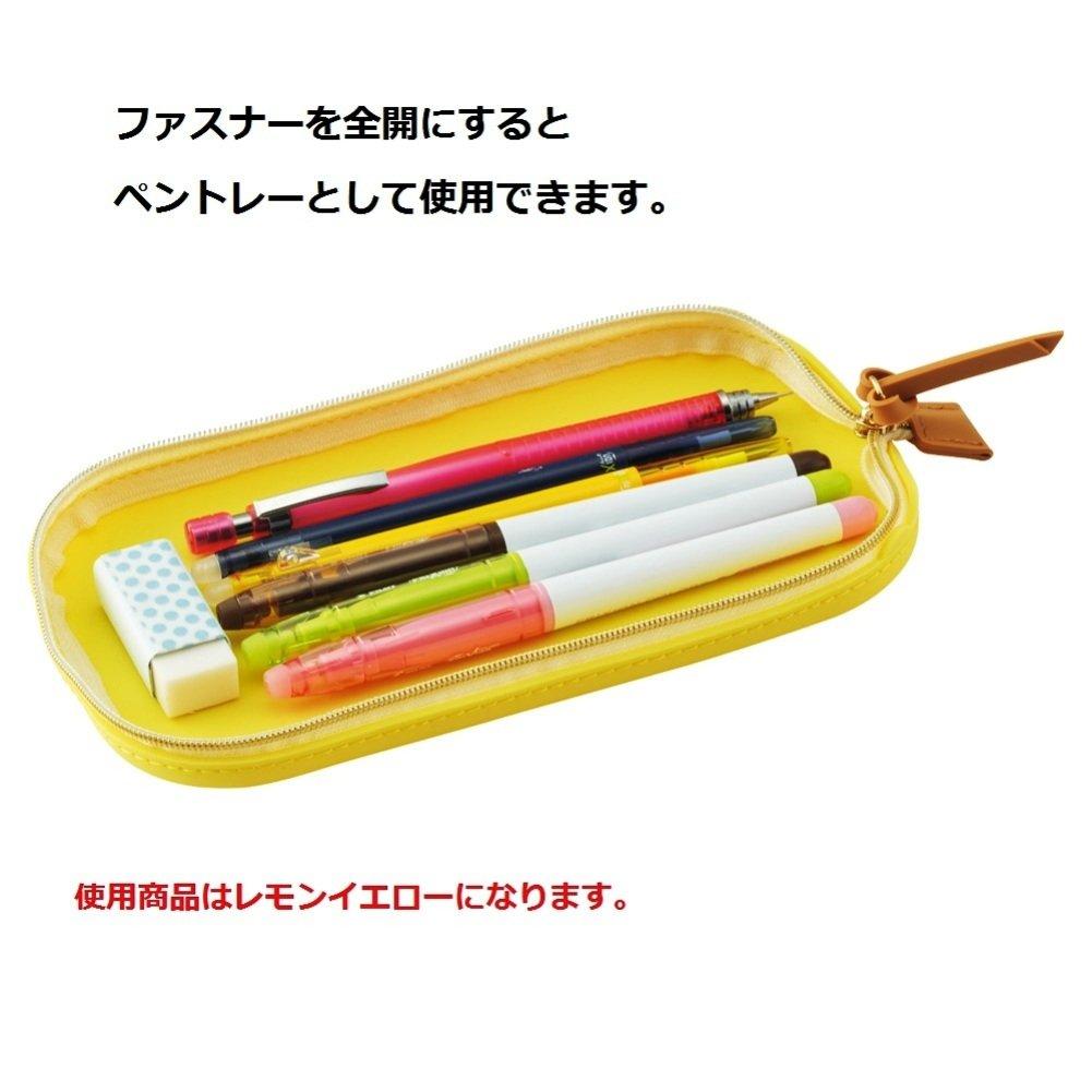 LIHIT LAB Bloomin Tray Pencil Lily Case, White, A7730-0