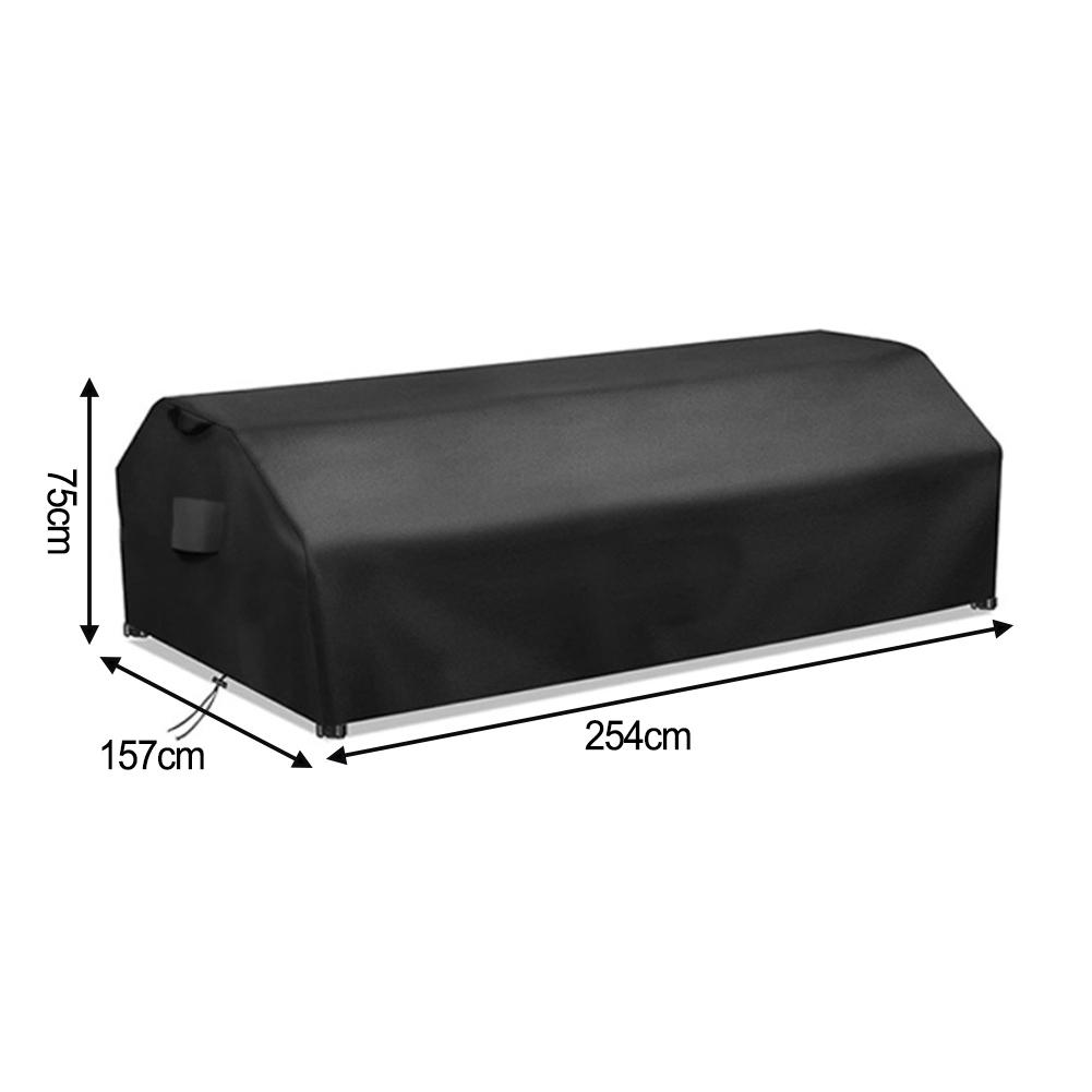 1 PZ Copritavolo da Picnic, Copritavolo Impermeabile per Patio Campeggio Tavoli da Picnic Esterni 190*157*75CM 230*130*75CM 254*157*75CM
