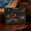 Countdown To Christmas Toys Santa Claus' Flying Dragon Journey Advent Calendar, 24 Day Box, Calendar 2D Flat Ornaments, Festive Tree Hanging