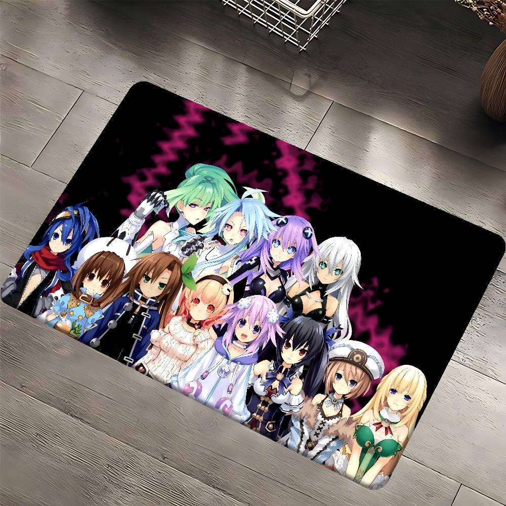 

Hyperdimension Neptunia Anime Door Mat Anti Slip Nordic for Bedroom Living Room Home Decor 40x60 cm