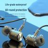 Bluetooth In-Ear Neckband Stereo: True Wireless, Long-Lasting Battery for Sports and Running.