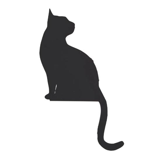 

Украшение дверной рамы на Хэллоуин, изысканная форма кошки, акриловое украшение для дверной рамы для домашнего праздничного декора D