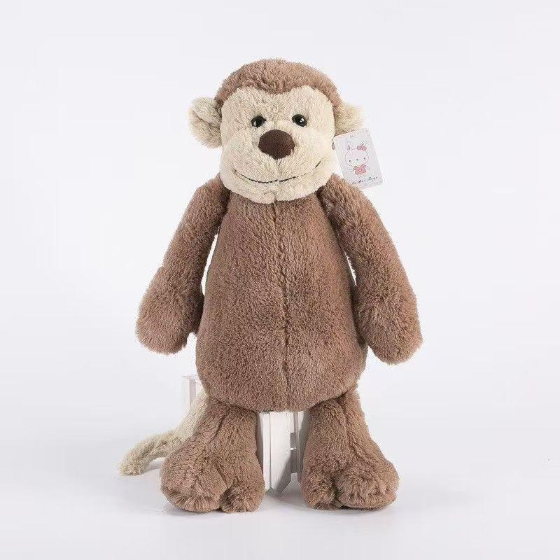 Plush Monkey Toys Animal Stuffed Doll Cartoon Bedroom Decoration Kids Gifts