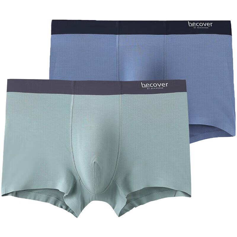 SCHIESSER Herren Becover Serie Modal Nahtlose Mid-Rise Boxerbriefs (2er-Pack)