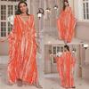 2025 New European and American Beach Dress Women's Loose Robe Bikini Blouse Sunscreen Clothing
