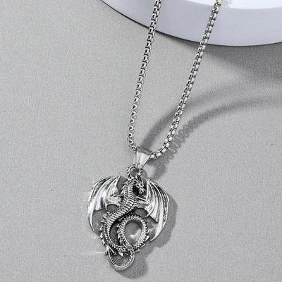 European and American Retro Necklace, Gothic Punk Pendant, Jewelry, Trampoline, Hip-hop Accessories