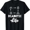 Vtipné diabetické cukrovka 1. typu T1D Povědomí o cukrovce Tričko
