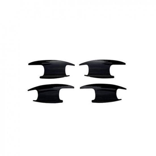 For Mercedes-Benz GLC - Black ABS Exterior Outside Door Bowl Cover Trim