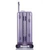 H1510 Aluminum Frame Glossy Spinner Suitcase