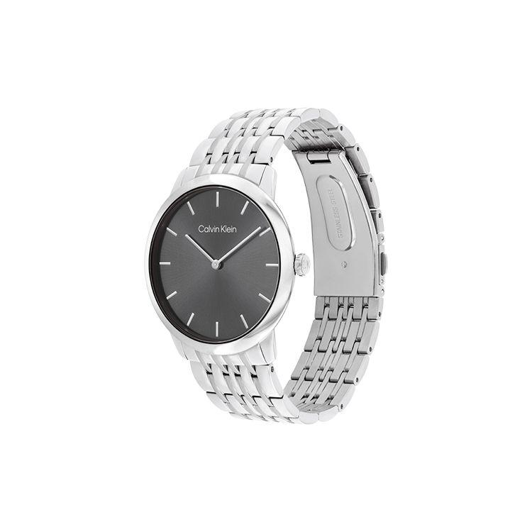Calvin Klein Quartz Watch Steel Band Gray Dial Men watches 25300006