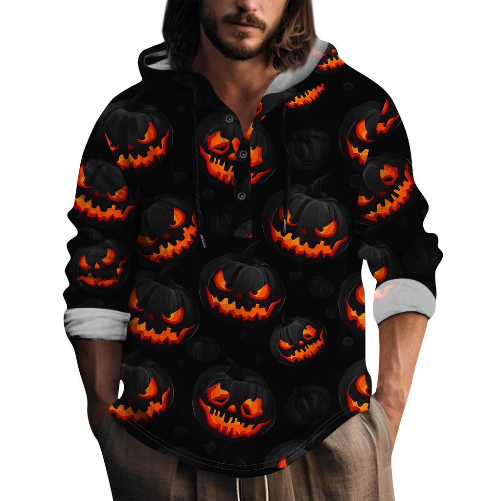 Vår og høst menns stående krage genser er utendørs uformelle gensere topper