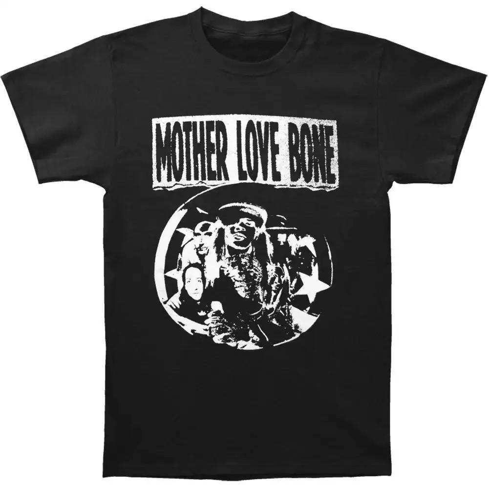 Collection Mother Love Bone Band Short Sleeve Cotton Black All Size Unisex T-Shirt