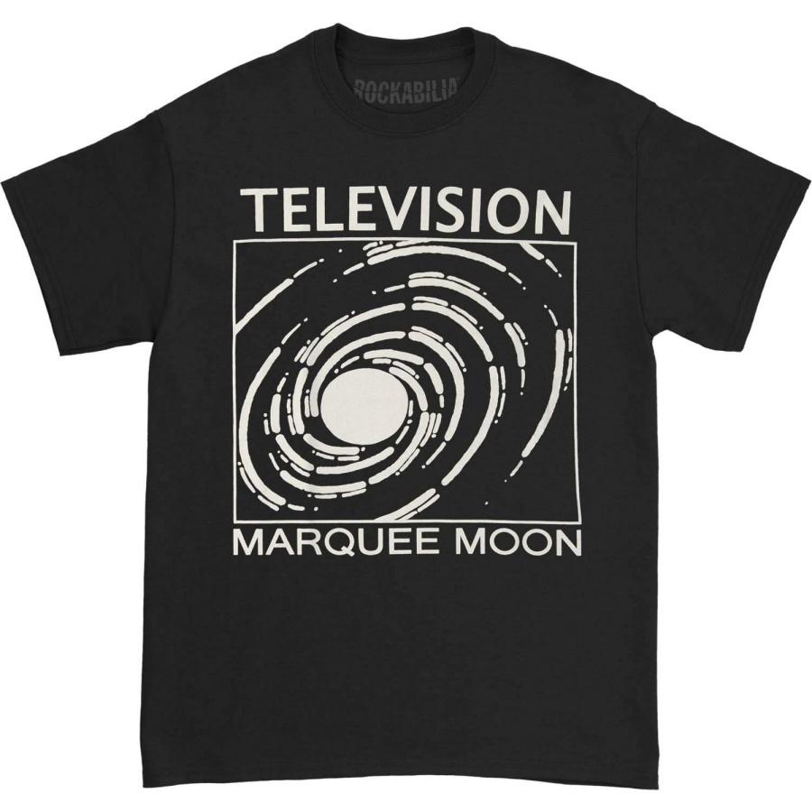 Television Men s Marquee Moon Swirl T-Shirt Black S