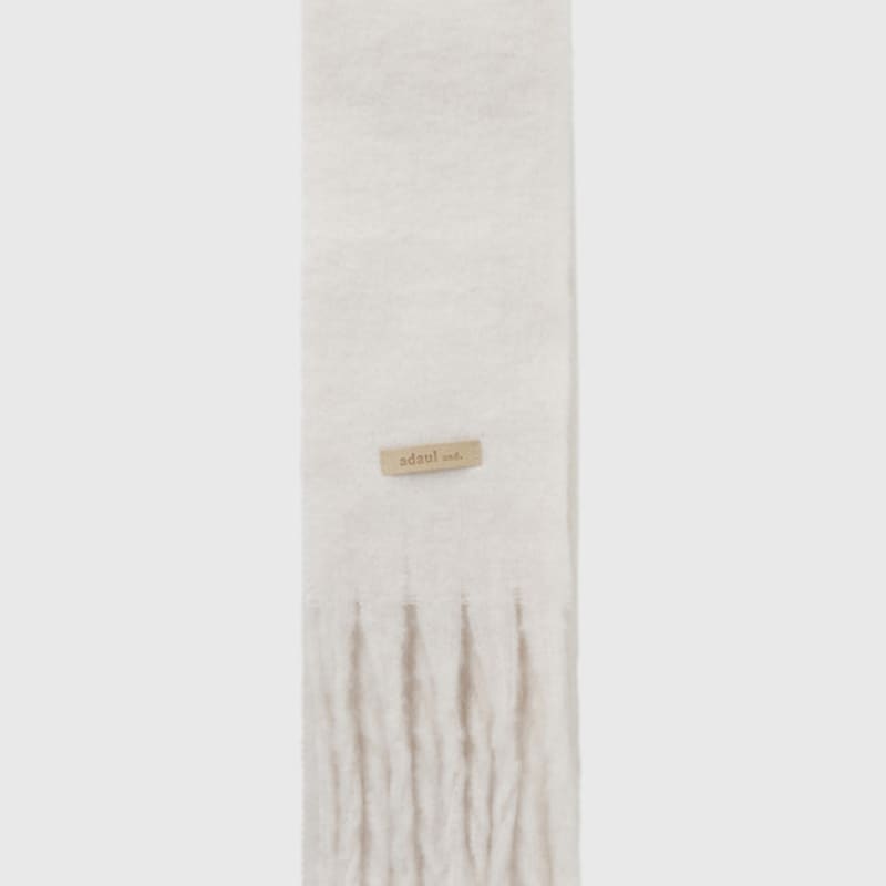 ADAUL Weicher Basic Mini langer Schal - elfenbein