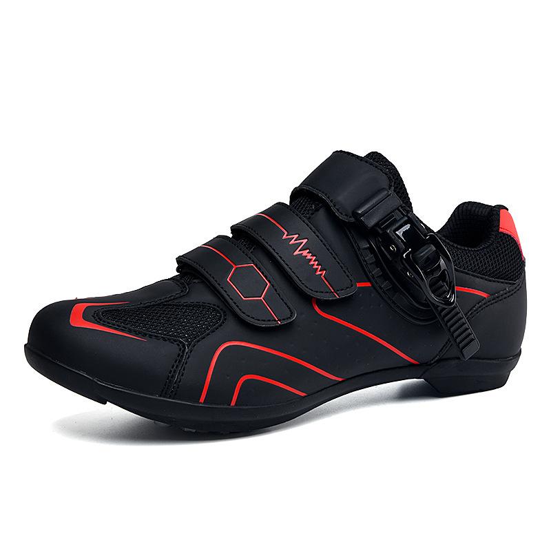 QX2003 Men's Women's Cycling Shoes Low Top Mountain Lock Road Unlock Bicycle Large Rotating Button