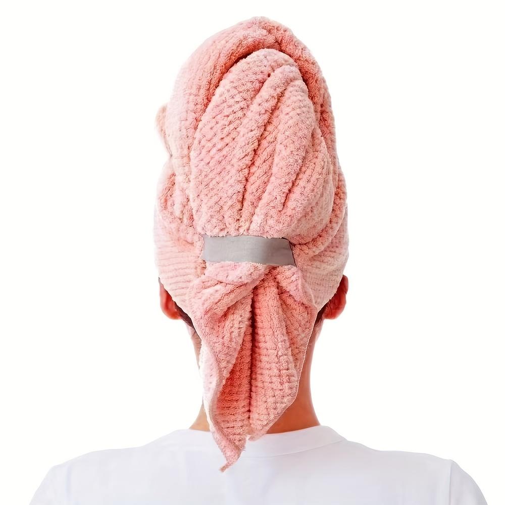 Extra Large Soft Hair Towel Wrap Quick Dry Microfiber Hair Turban for Long Hair