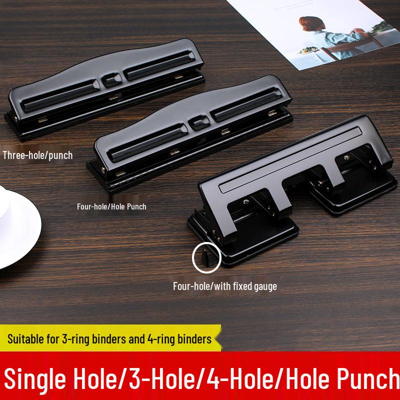 A4 Multi-Hole Puncher for Document Binding & Notebook Archiving