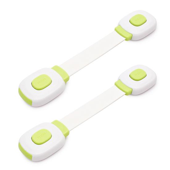 

2 шт., износостойкие, практичные, хорошие, многофункциональные замки для детской безопасности, замки для шкафов, мебельные защелки, защелки для мебельных ремней зелёный