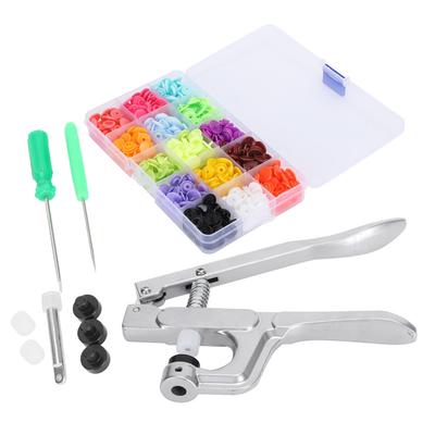Druckknöpfe Kit Nähen Knopf Stanzmaschine Hand Drücken Zangen Werkzeug Set