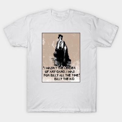 Camiseta Mujer Billy The Kid Cita Harajuku Estampado Kawaii Camiseta Verano Manga Corta Camiseta Femenina Top Tee