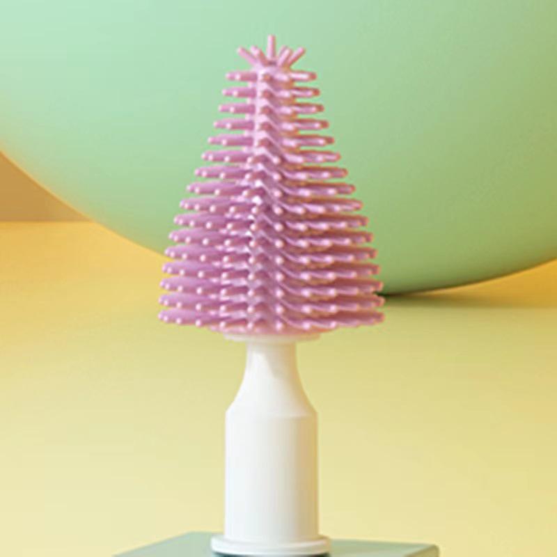 Long-lasting Electric Baby Bottle Cleaning Brush with Food-Grade Bristles for Powerful and Efficient Cleaning - A Must-Have for Moms and Babies.