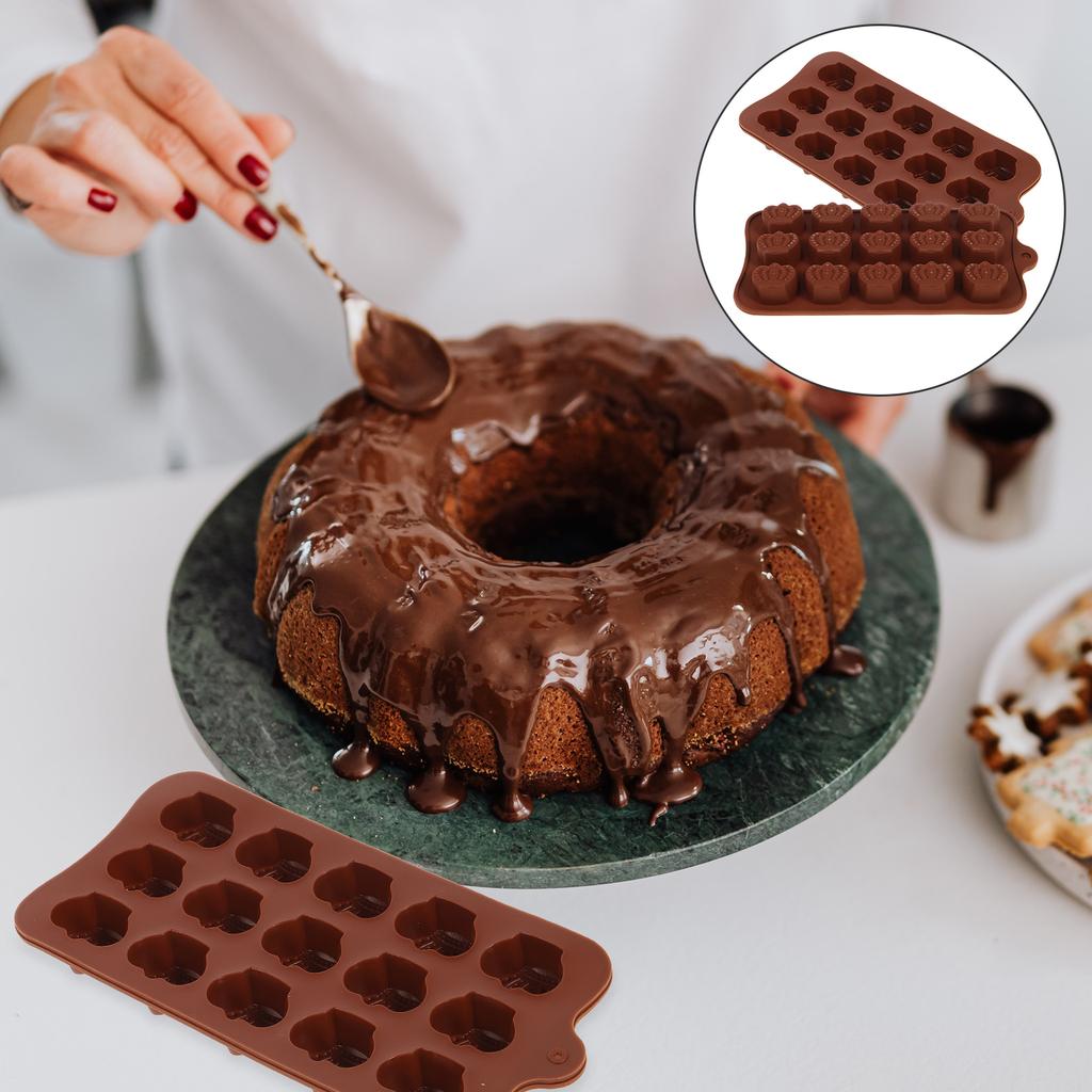 2 STÜCK Professionelle Backformen Mehrzweck Silikon Schokolade Kaugummi Heim Kreative Werkzeuge Fondant