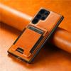 EUCAGR Luxury Magsafe Magnetic Wallet Leather Phone Case For Samsung S24 S23 S22 Plus Ultra Note 20 Ultra Card Holder Cover