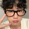Vintage Style Men's Glasses for Computer Rectangle Shape Anti Blue Light Women's Glass Korean Style Decorative Glasses