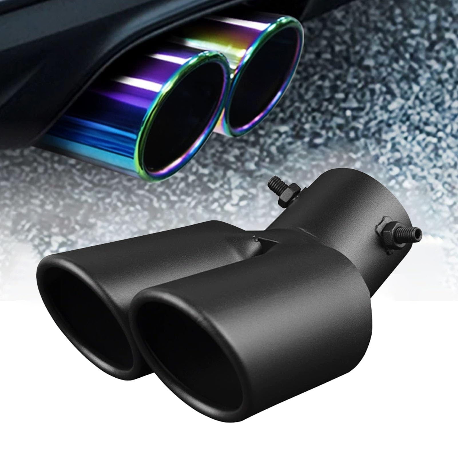 

Глушитель-каттер Применимо Daihatsu New Atley S7 Series Модель 6-го поколения: S700V S700W S710V One Size чёрный