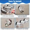 Sturdy Shower Knob Replacement Hot Cold Bathroom Faucet Knobs Faucet Handle  Tub Shower