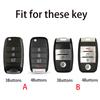 Bilnøkkeldeksel for Kia K2 KX Rio Sorento K4 Cerato Forte Picanto Stonic Carnival Niro Morning Picanto Elantra Verna Sportage