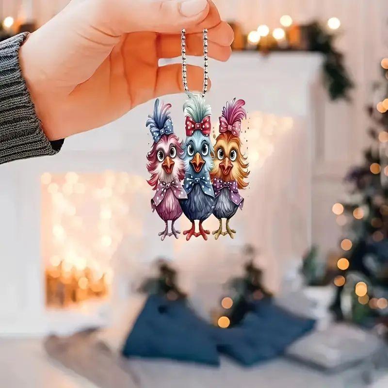 Eyecatching Acrylic Car Charm For Home Decoration And Fun Flair Backpack