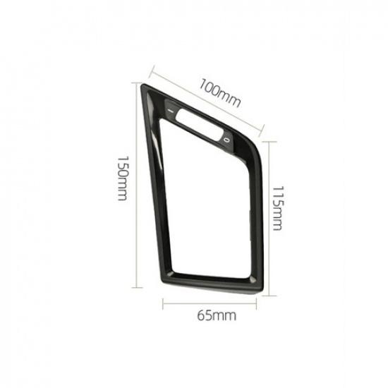 For BMW X1 E84  2010-2015 Glossy Black Left Side A/C Air Vent Outlet Panel