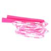 Pink Soft Jump Rope Adjustable Plastic Beaded String Shape Keeping for Men Women Kids