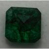 Natural Green Colombian Emerald 7ct Square Cut Certified Loose Gemstone