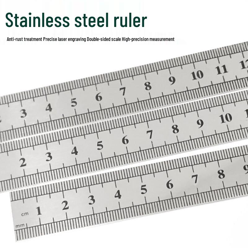 Stainless Steel Measuring Ruler